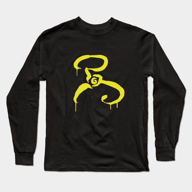 The Yellow Sign of the King in Yellow - Cthulhu Mythos T-Shirt Long Sleeve T-Shirt by GatheringoftheGeek